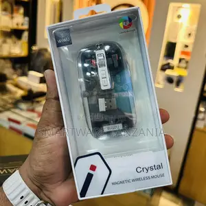 WIWU Crystal Magnetic Wireless Mouse with Colorful Backlight