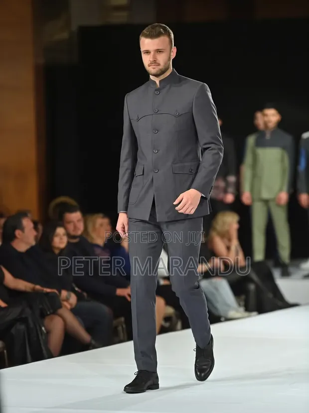 Premium Men's Mao Collar / Safari Suit Sets - 1