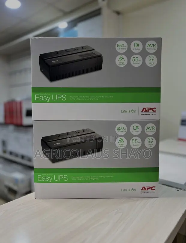 APC Easy UPS 650VA Battery Backup - 1