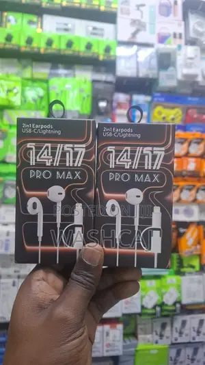 2-in-1 Earpods Pro Max with USB-C/Lightning