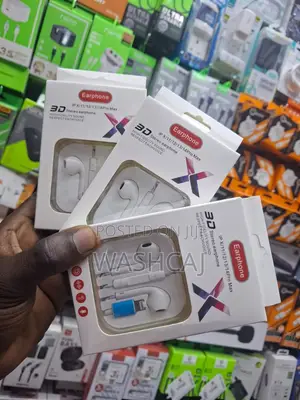 3D Stereo Earphones for iPhone X/11/12/13/14 Pro Max