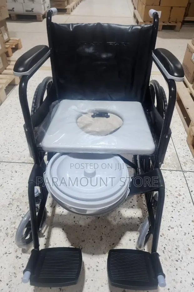 Wheelchair with Commode - 1