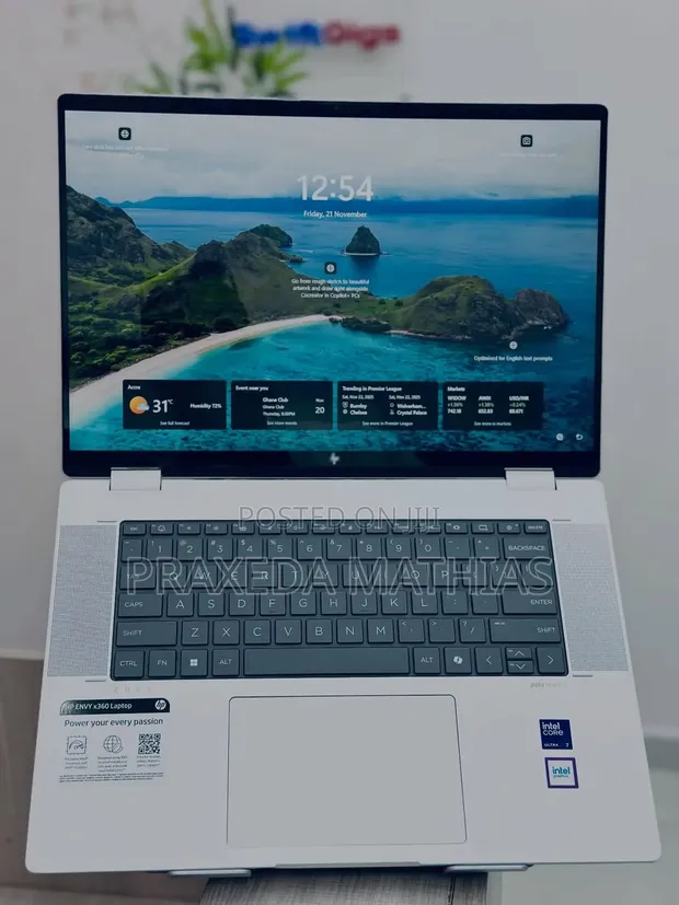 HP Envy x360 16" Laptop - Core Ultra 7, 16GB RAM, 1TB SSD - 1