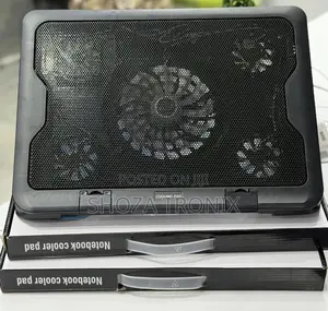Cooler Pad N137 with 5 Fans and RGB Lights