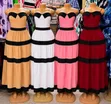 Women's Short-Sleeved Relaxed Dress - 2