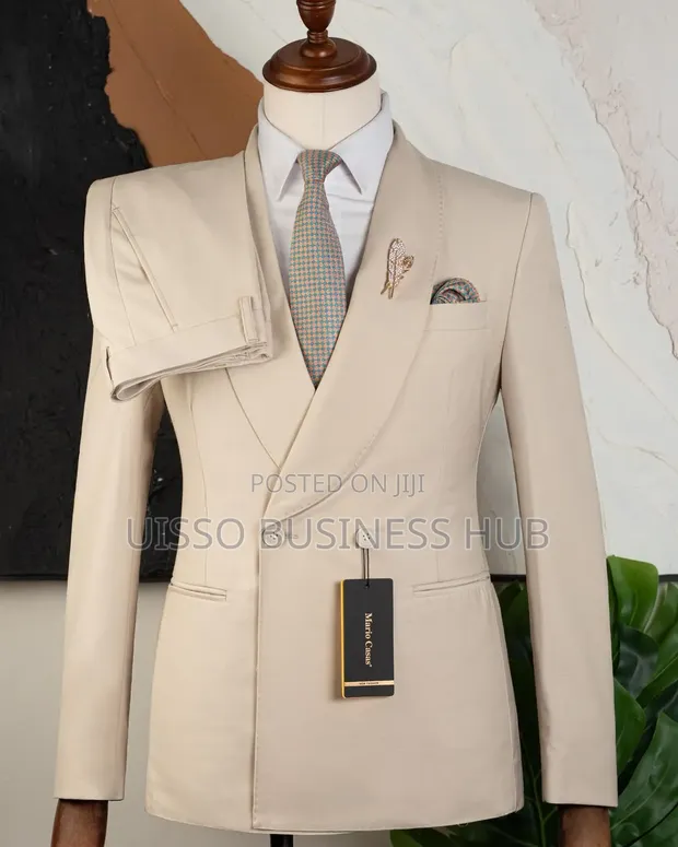 Cream Classic Suits - Brand New - 1