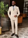 Cream Classic Suits - Brand New - 3