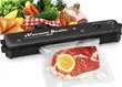 Black Household Automatic Vacuum Sealer Machine - 2