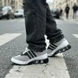 Viatu vya Adidas vya Wanaume - Canvas & Ngozi - 2