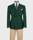 Men's Green Suits - Brand New - 1