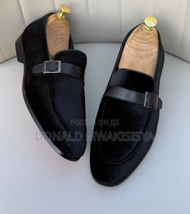 Christian Louboutin Velvet Loafers - 1