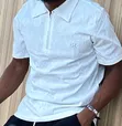 Men's Louis Vuitton Monogram Zipper Polo Shirt - 2