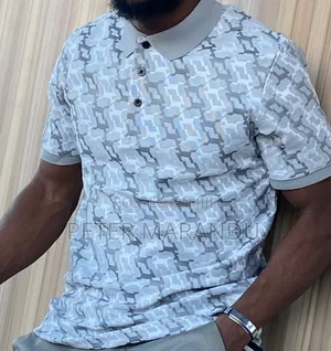Polo Shirts za Jacquard za Kiume - Smart Casual