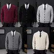 Masweta ya Kiume ya Premium Knitted Cardigan - 2