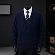 Masweta ya Kiume ya Premium Knitted Cardigan - 4