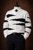 Modern Men's Crewneck Knitwear - 1