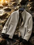 Premium Men's Bomber Jacket - New Man - 4