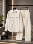 Men's Stylish 2-Piece Pants Set - 1