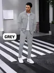 Men's Stylish 2-Piece Pants Set - 4
