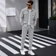 Men's Stylish 2-Piece Pants Set - 5