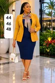 Coat ya Mkato ya Wanawake Rangi Mbalimbali - 3