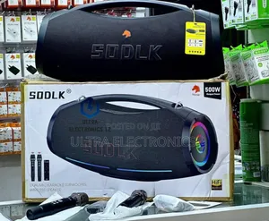 SODLK S1615Pro Portable Bluetooth Speaker 500W Dual Mic