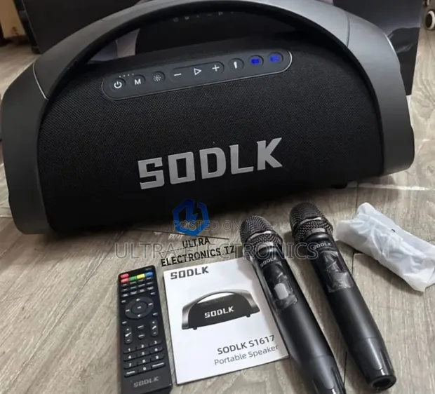 SODLK S1617 Bluetooth Speaker 320W with 2 Microphones - 1