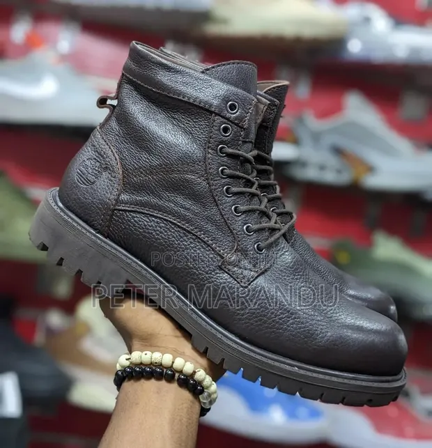 Premium Men's Genuine Leather Boots - 1