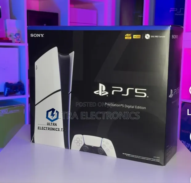 Sony PS5 Slim Digital Edition 1TB Console - 1