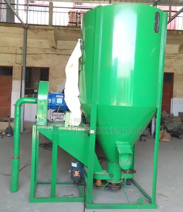 Animal Feed Grinding and Mixing Machine - 1
