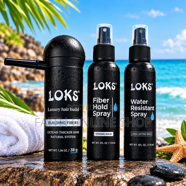 Loks Hair Building Fibers Complete Set - 1