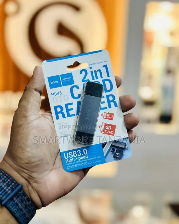 Hoco 2-in-1 USB 3.0 Card Reader (SD/TF) - 1