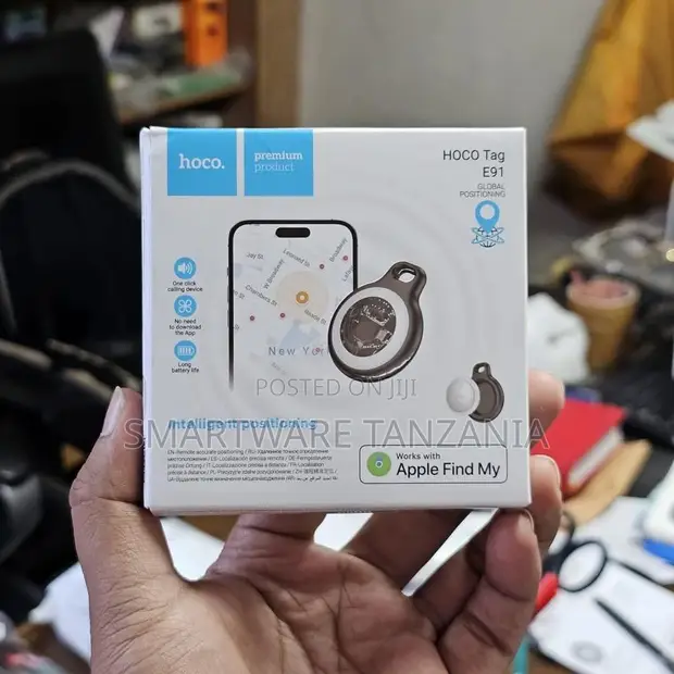 Hoco E91 Tag Global Positioning Tracker with Apple Find My - 1