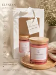 Handmade Beeswax Scented Candles - 1