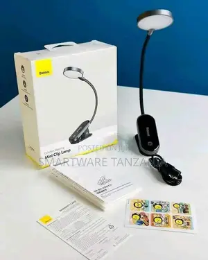 Baseus Mini Clip Lamp with Adjustable Gooseneck - USB Powered