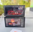 Black Tabletop Flame Fireplace Aroma Diffuser - 1