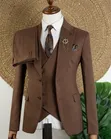 Signature Cotton Three-Piece Suit - 3