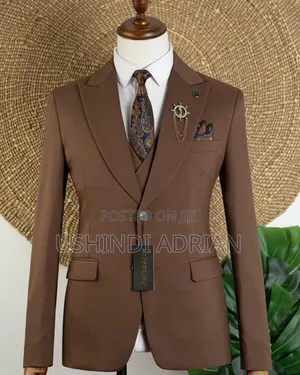 Signature Cotton Three-Piece Suit