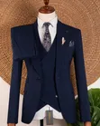 Majestic Heavy Cotton Three-Piece Suit - 2
