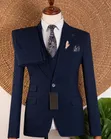 Majestic Heavy Cotton Three-Piece Suit - 3