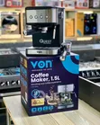 Von Espresso Coffee Maker 1.5L yenye Milk Frother - 1