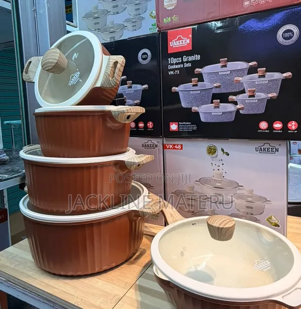 Uakeen Cookware Set - Induction Compatible - 1