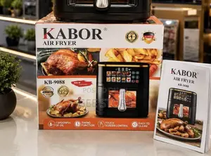 Kabor Digital Air Fryer KB-9088, 12 Litres