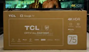 TCL 75-Inch 4K HDR Google TV