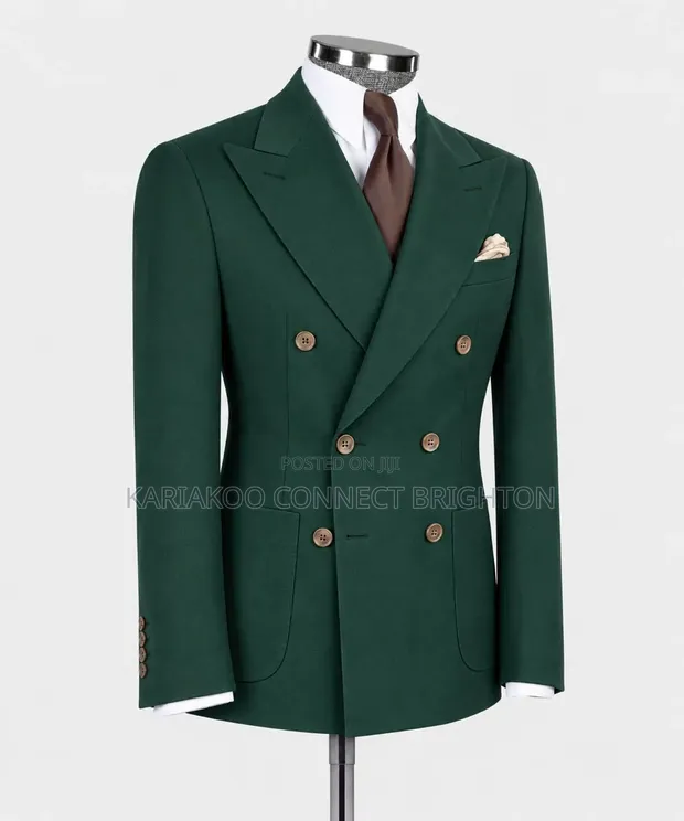 The Green Executive Suit by Emerald Couture - 1