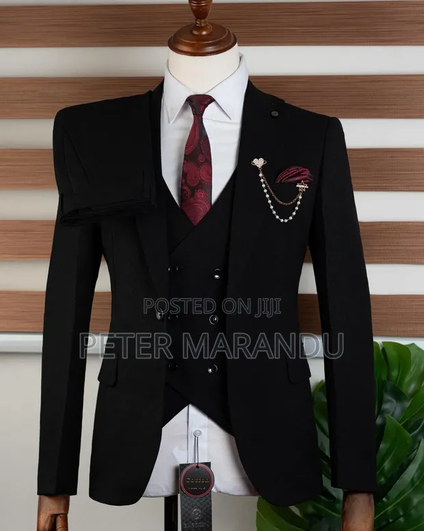 Suti Mpya ya Vipande 3 kwa Wanaume - Bagozza Collection - 1
