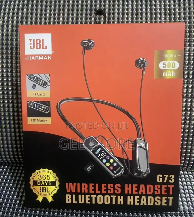 JBL G73 Neckband Wireless Headset - 1