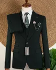Joselino Men's Emerald Green 3-Piece Luxury Suit - 4