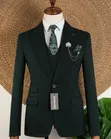 Joselino Men's Emerald Green 3-Piece Luxury Suit - 5