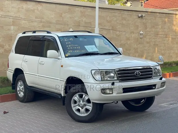 Toyota Land Cruiser 4x4 2004 White - 1